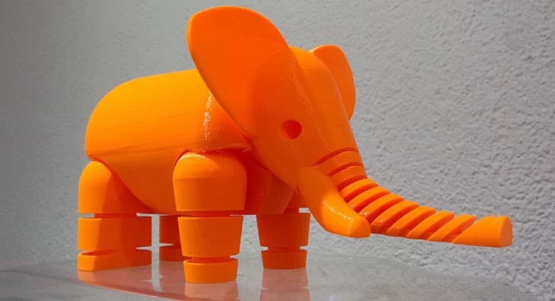 Impresion 3D Mexico elefante