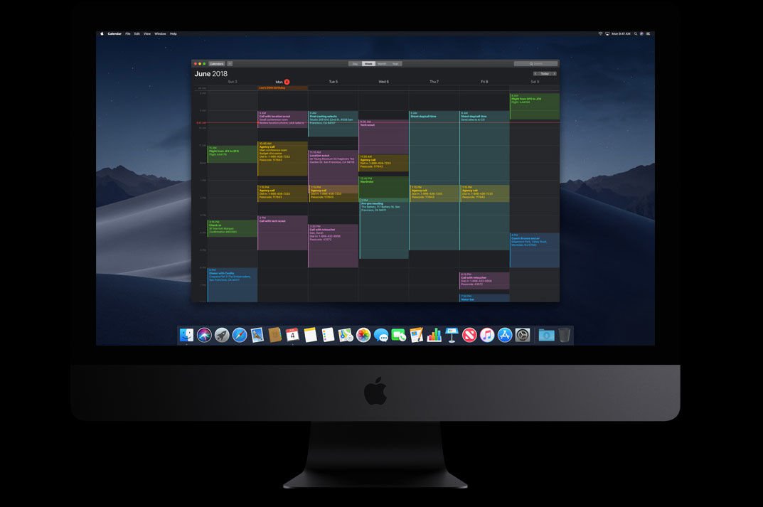 macOS Mojave fecha de lanzamiento y nuevas características: Modo Oscuro