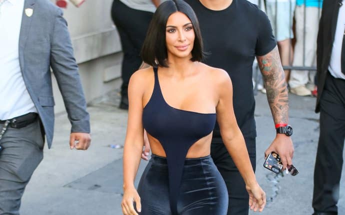 Kim Kardashian Anorexic Controversy Kimmel