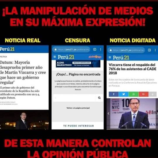 manipulación