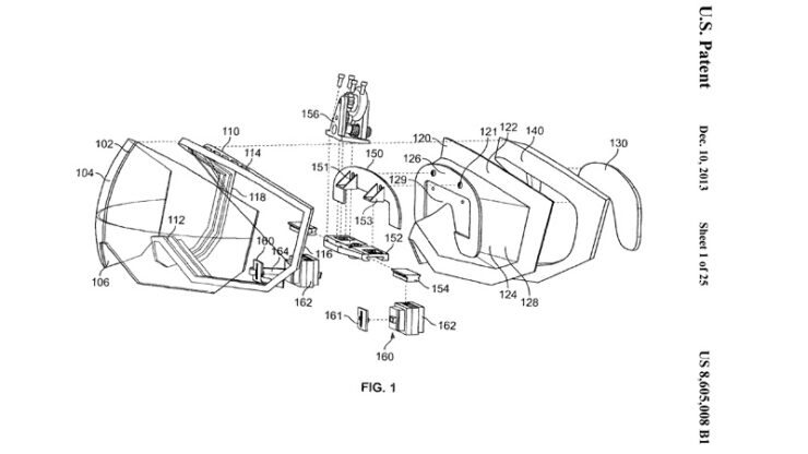 Apple AR & VR: las patentes de Apple VR pantalla