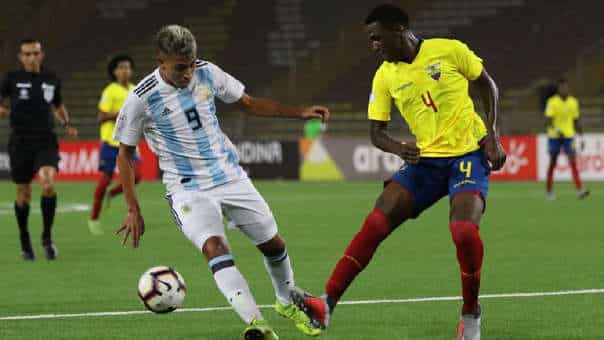 SUB 17 ARGENTINA VS ECUADOR
