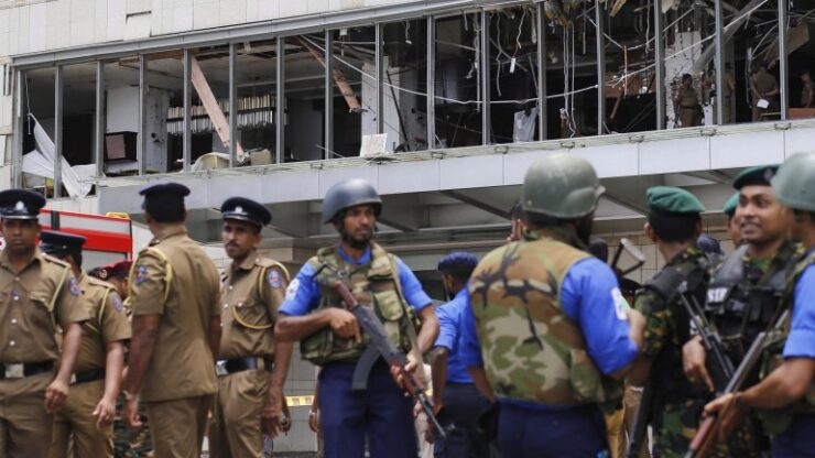atentado en Sri Lanka