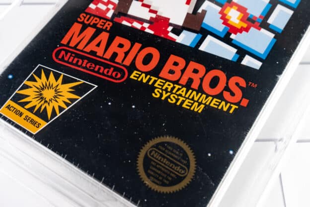 Cartucho de Super Mario Bros de 1987 se vende a un precio récord