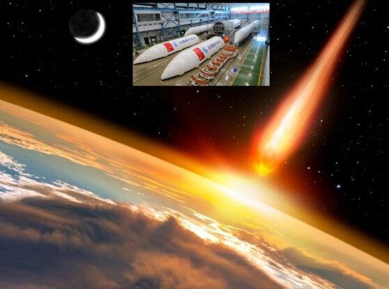 Cohete chino de 21 T. cae incontrolablemente hacia la Tierra