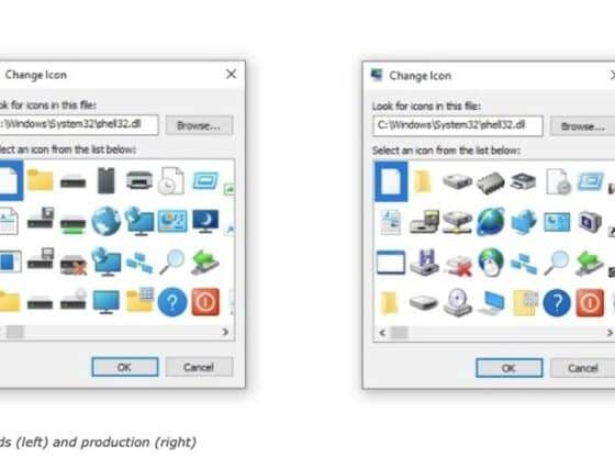 Microsoft actualizará los iconos presentes desde Windows 95