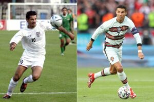 Cristiano Ronaldo agradece a Ali Daei tras récord de goles para selección: "Orgulloso"