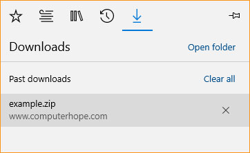 Descargar Aplicaciones para PC - edge-downloads-folder