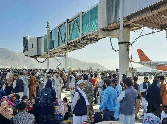 Restos humanos hallados en avión que salio de Kabul