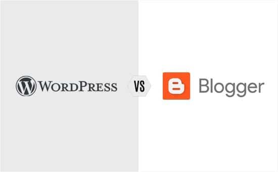 wordpress vs blogger