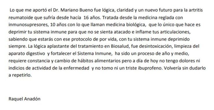 Testimonio 3 Dr. Mariano Bueno - Biosalud