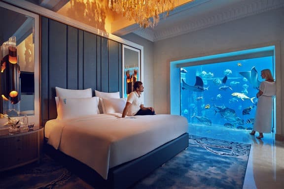 Espectaculares hoteles bajo el agua