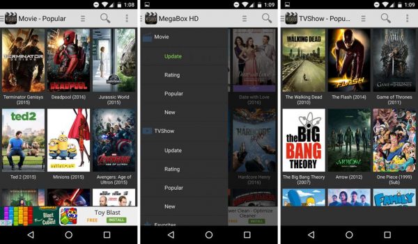 Aplicación para ver películas en Android Gratis