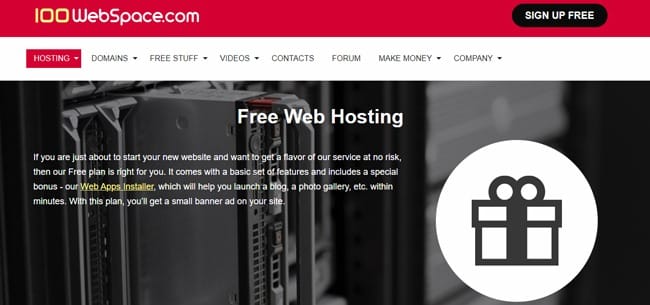 hosting gratuitos para subir páginas web