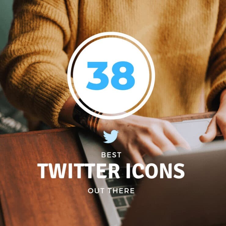 Mejores iconos para twitteros para twitter