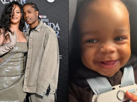 Rihanna muestra a su hijo por primera vez