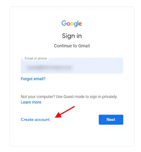 Añadir otra cuenta gmail