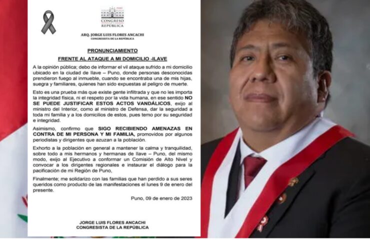 Congresista (AP)Jorge Luis Flores Ancachi se arrepiente de estar en el  Congreso - Pysnnoticias