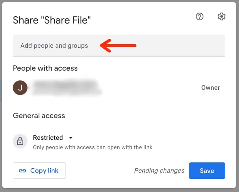 Compartir almacenamiento de google