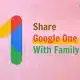 Compartir google one