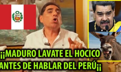 Maduro Para hablar del Perú lávate el Hocico