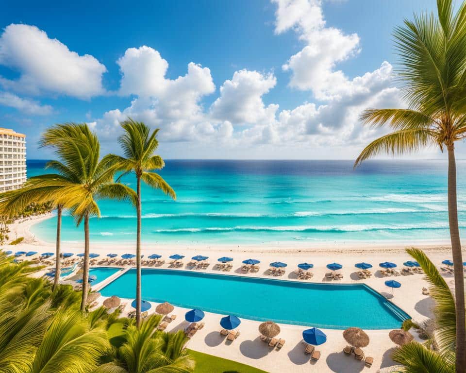 Hoteles All Inclusive Cancún - Vistas al mar en Cancún