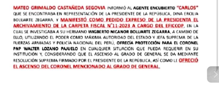 Mandataria desactiva EFICCOP por Investigar a Gobierno y Hermanisimo