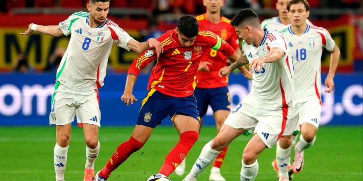 España avanza a Octavos con un Golazo ante Italia