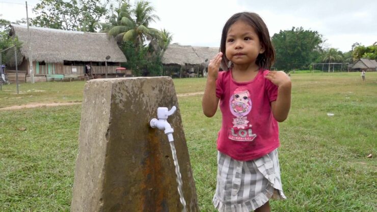 Ucayali: Comunidad Santa Clara de Uchunya mejora calidad del agua con apoyo de Ocho Sur