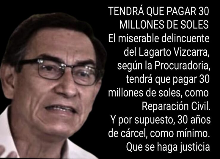 Lagarto Vizcarra celebrará Navidad, Año Nuevo y su impunidad: PJ autoriza viaje a Moquegua