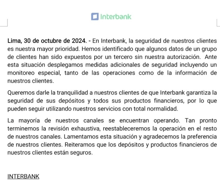 ¡Hacker Metió Dedo en Interbank y Creó Pánico a 3.2 Millones de Clientes!